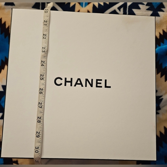 Chanel White Empty Gift Box Tissue Paper Bundle Handbag Wallet Jewelry Storage - Picture 15 of 16